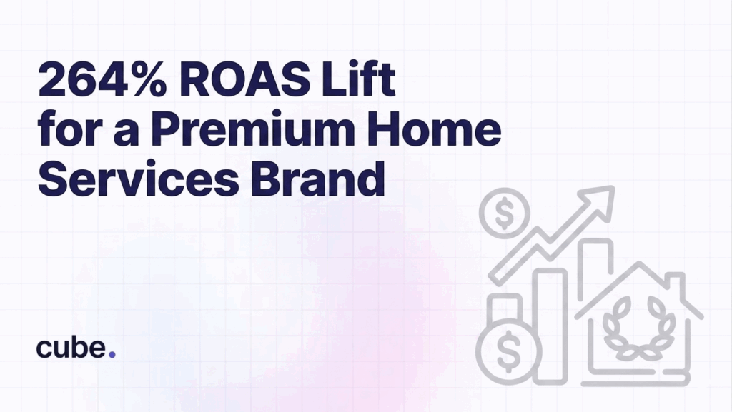 264% ROAS Lift for a Premium Home Services Brand