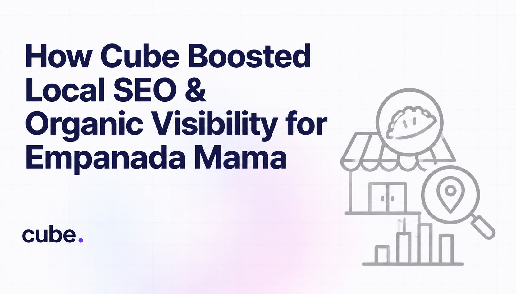 How Cube Boosted Local SEO & Organic Visibility for Empanada Mama