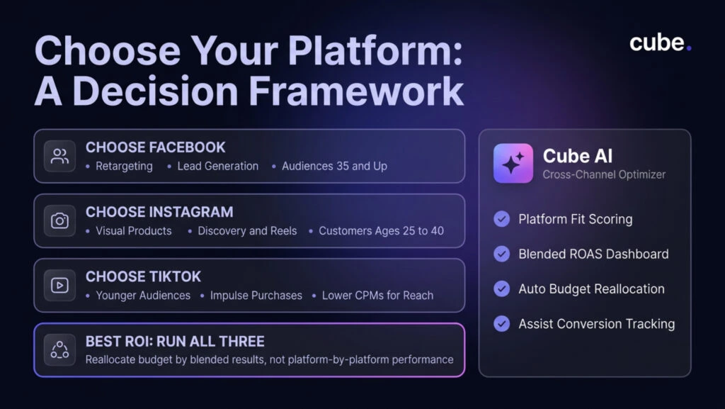 Choose your platform, a decision framework.