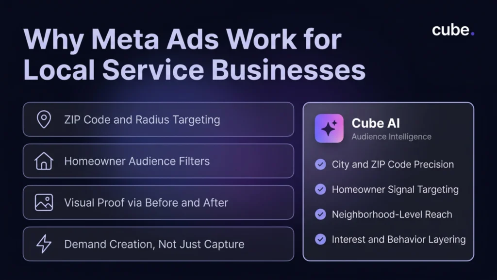 Why Meta Ads Work for Local Service Businesses, Cube.